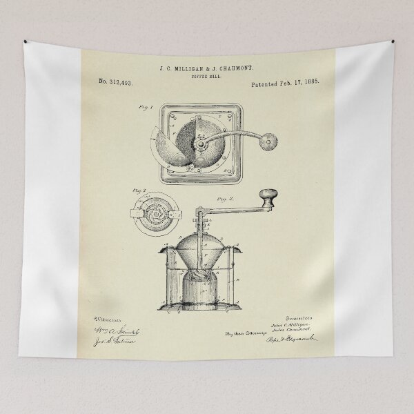 Item preview, Coffee Mill-1885 designed and sold by paulrommer.