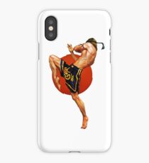 Muay Thai Artwork iPhone Case