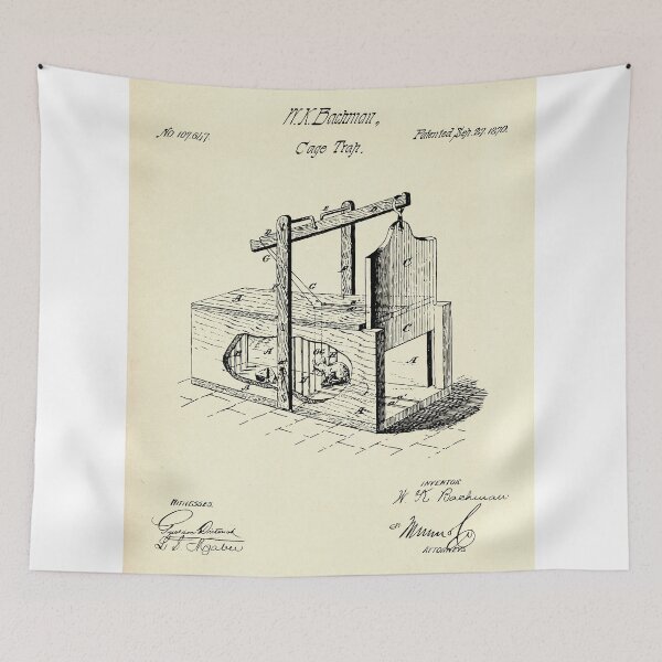 Item preview, Cage Trap-1870 designed and sold by paulrommer.