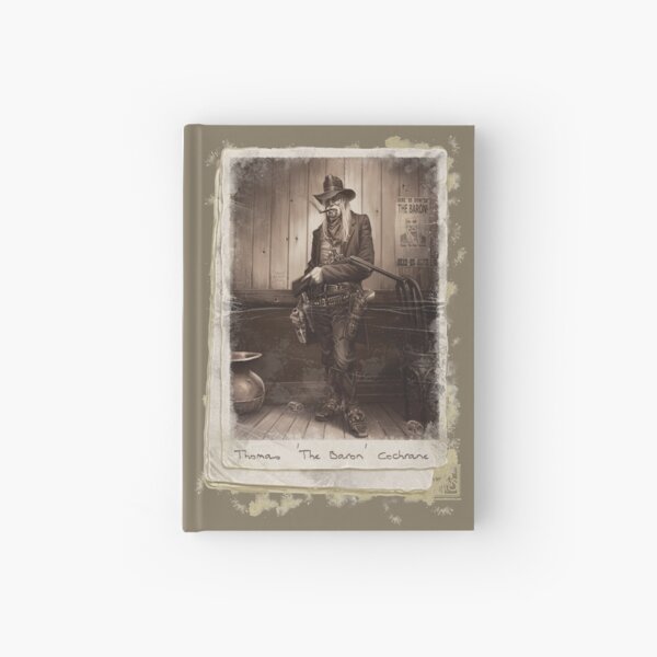 Thomas 'The Baron' Cochrane Hardcover Journal