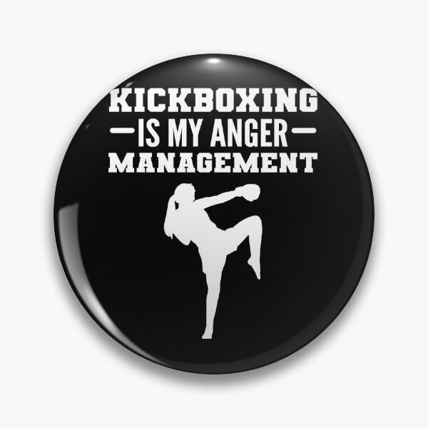 Item preview, Kickboxing Is My Anger Management  designed and sold by iccouturier.