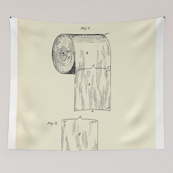 Item preview, Toilet paper roll-1891 designed and sold by paulrommer.