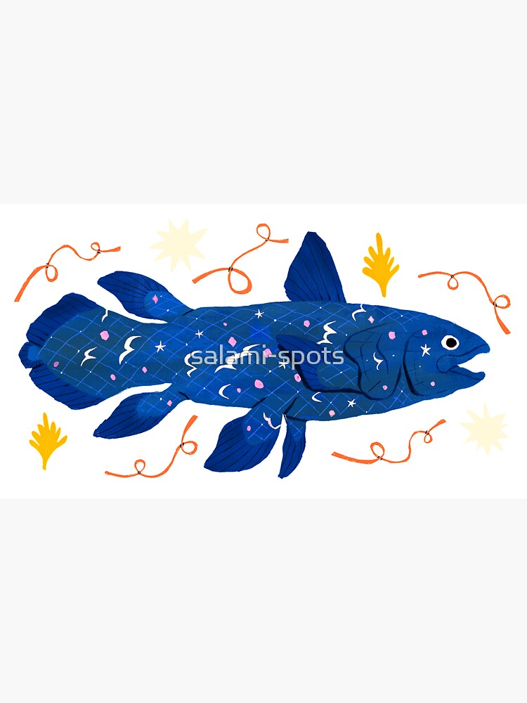 Starry Coelacanth by salami-spots