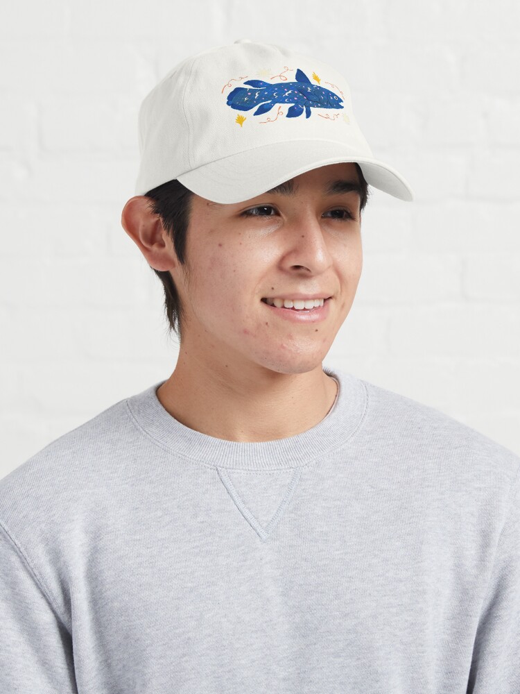 Alternate view of Starry Coelacanth Cap