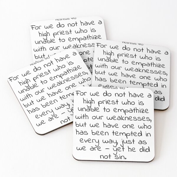 Item preview, Bible verse: Hebrews 4:15 designed and sold by john-3-16.