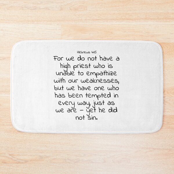 Item preview, Bible verse: Hebrews 4:15 designed and sold by john-3-16.