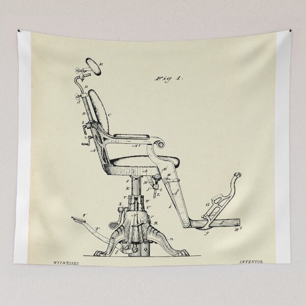 Item preview, Dentist´s Chair-1879 designed and sold by paulrommer.