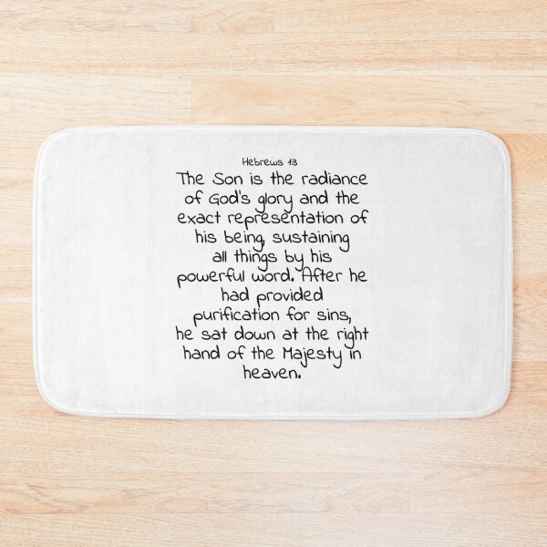 Item preview, Bible verse: Hebrews 1:3 designed and sold by john-3-16.