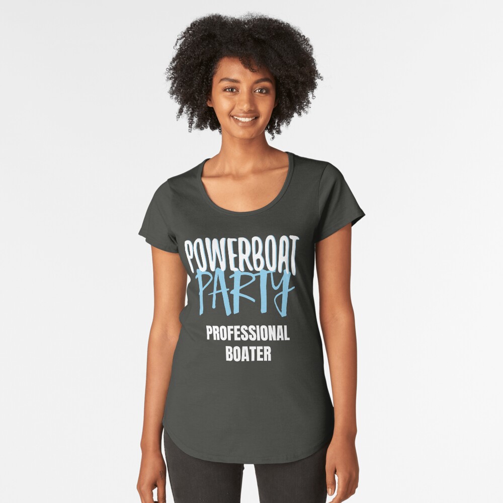 Item preview, Premium Scoop T-Shirt designed and sold by powerboatparty.
