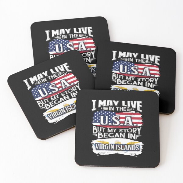 Item preview, I May Live In The USA But My Story Began In Virgin Islands - Gift For Virgin Islander With Virgin Is designed and sold by abielcolter.