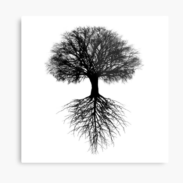 Baum des Lebens Metallbild