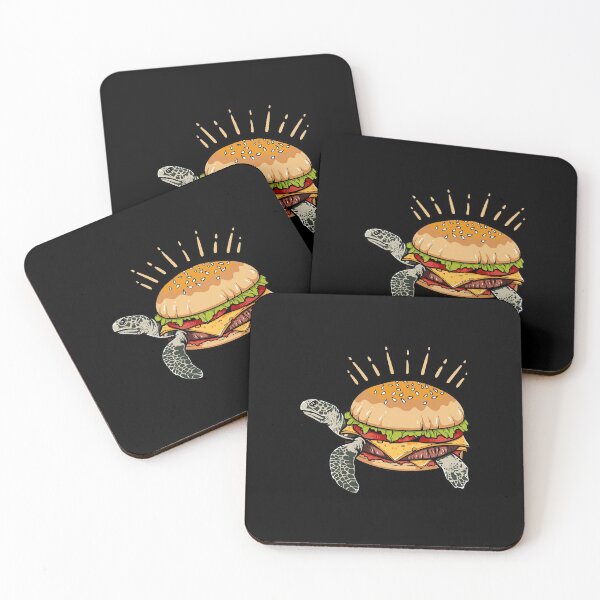 Item preview, turtles + burger  designed and sold by WinesickleS.