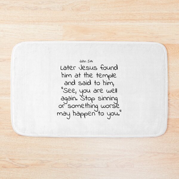 Item preview, Bible verse: John 5:14 designed and sold by john-3-16.