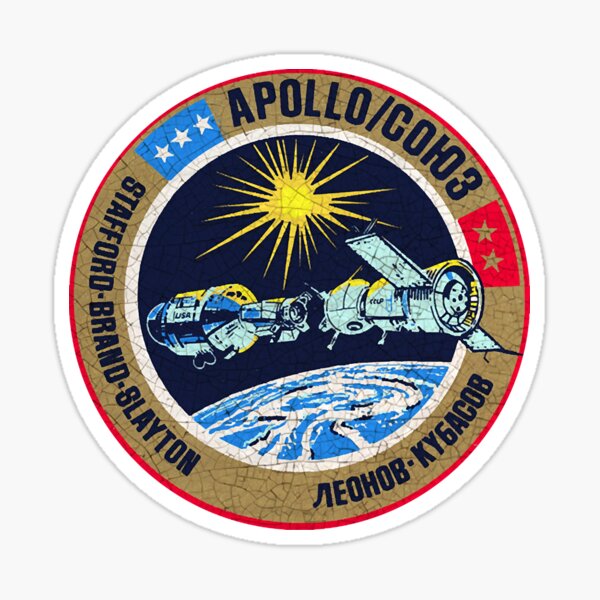 Apollo Soyuz Sticker For Sale By Iccouturier Redbubble