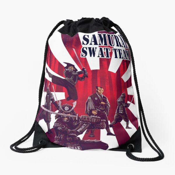 Samurai SWAT Team Drawstring Bag