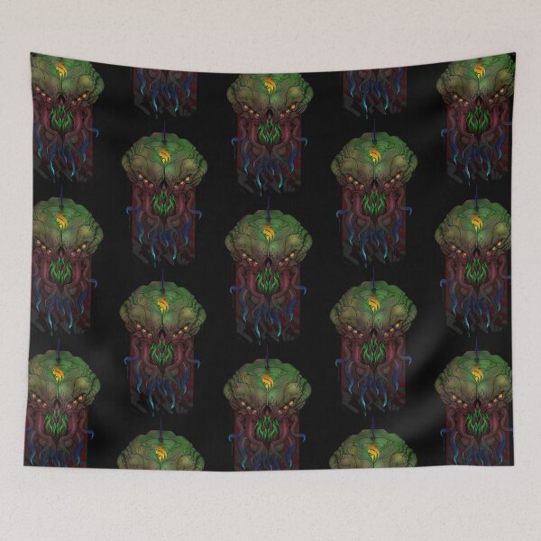 Item preview, Great drawn cthuluid demon from the great old design  designed and sold by handsomesi.