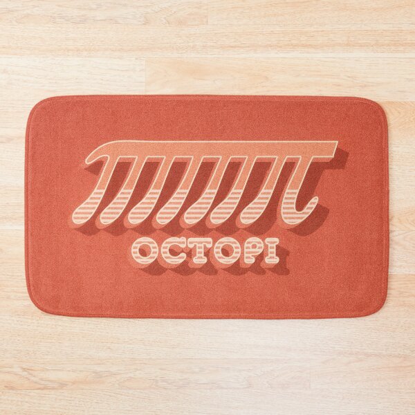 Item preview, Octopi (PI) / Funny Nerd & Geek Humor (retro style) designed and sold by badbugs.