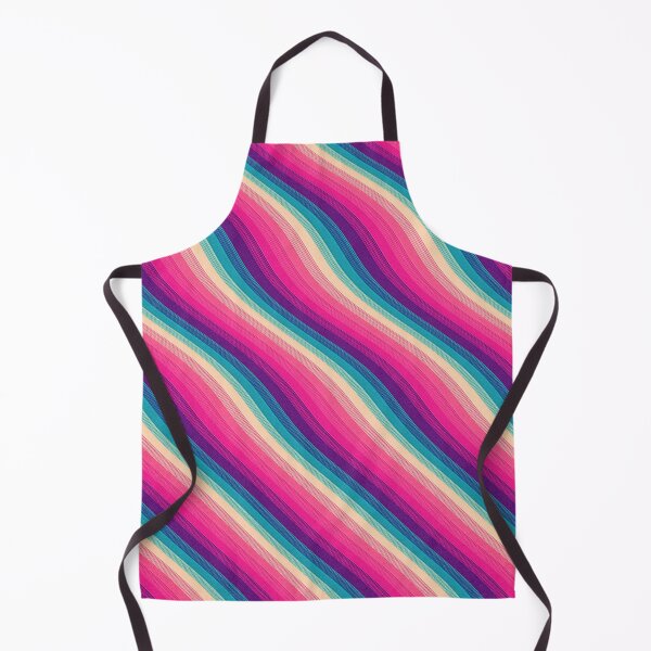 Item preview, Abstract Color Burn Pattern - Geometric Lines / Optical Illusion in Rainbow Acid Colors designed and sold by badbugs.