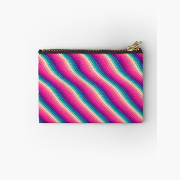 Item preview, Abstract Color Burn Pattern - Geometric Lines / Optical Illusion in Rainbow Acid Colors designed and sold by badbugs.