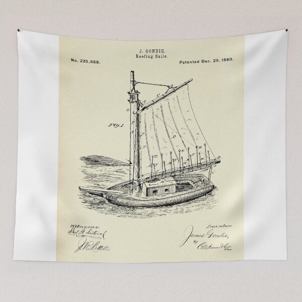 Item preview, Reefing Sails-1880 designed and sold by paulrommer.