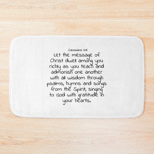 Item preview, Bible verse: Colossians 3:16 designed and sold by john-3-16.