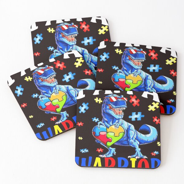 Item preview, I Am A Warrior Autism Family Dinosaur Autism Awareness designed and sold by tranminhthuan19.