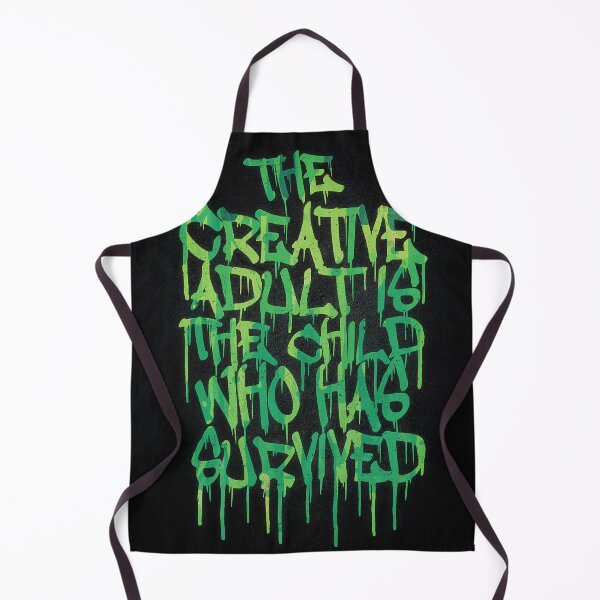 Item preview, Graffiti Tag Typography! The Creative Adult is the Child Who Has Survived designed and sold by badbugs.