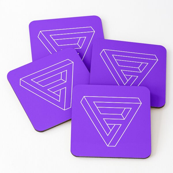 Item preview, Optical illusion - Impossible Figure -  Penrose Triangle designed and sold by badbugs.