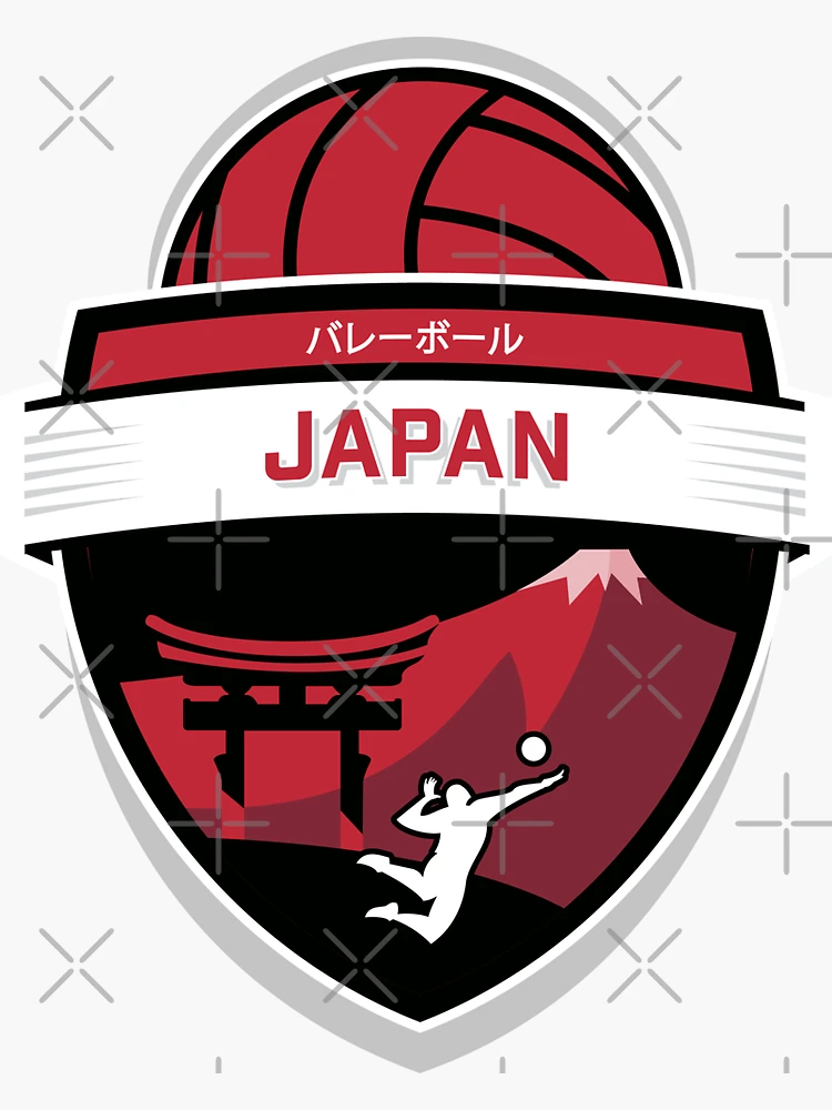 Japan Volleyball Badge
