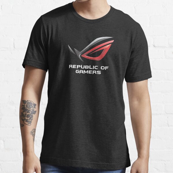 Bestseller - Asus ROG Republic Of Gamers Merchandise Essential T-Shirt