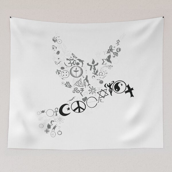 Item preview, Coexist illustrated designed and sold by Mary Furgiuele.