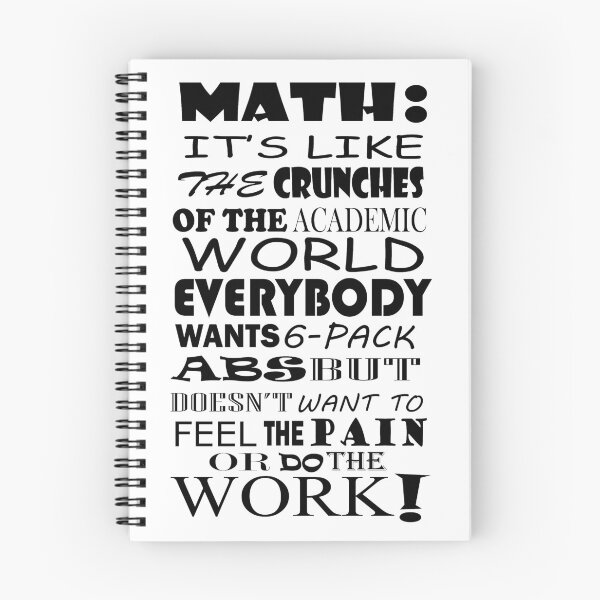 Item preview, Math the crunches of the academic world.  designed and sold by Forkiksnfun.