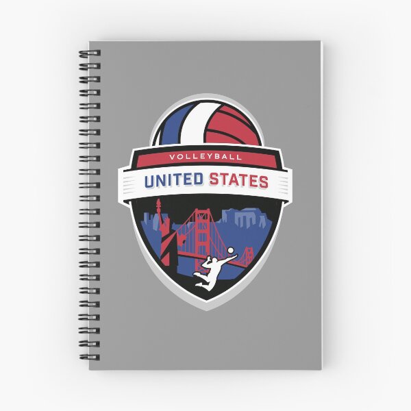 Item preview, Insignia no oficial de voleibol de Estados Unidos designed and sold by 804 Volleyball Swag  Volleyball Merch for players and fans.