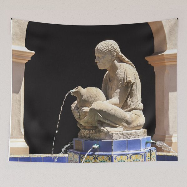 Item preview, Pouring Water in Balboa Park designed and sold by heatherfriedman.