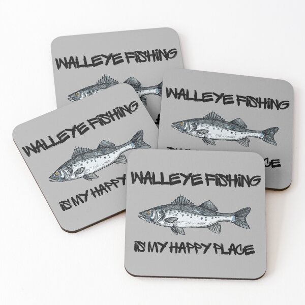 Item preview, MerchHaus - Walleye Fishing Is My Happy Place designed and sold by MerchHaus.