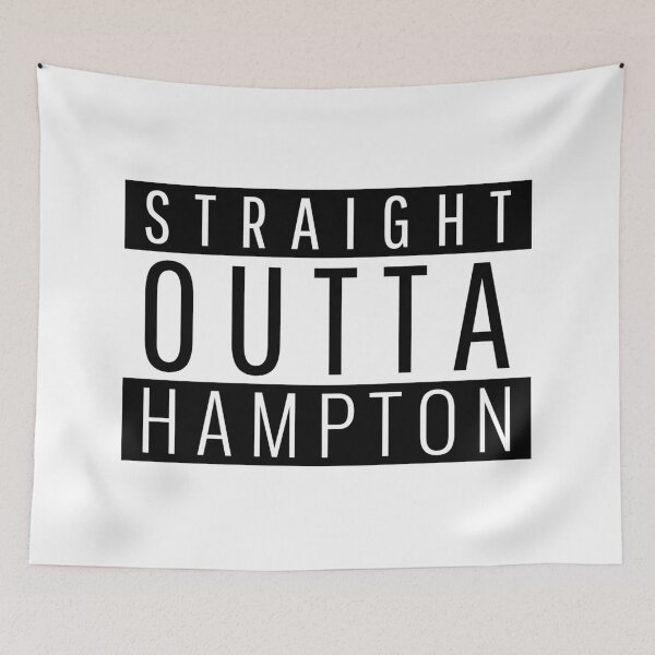 Item preview, Straight Outta Hampton Virginia  designed and sold by Teelogic.