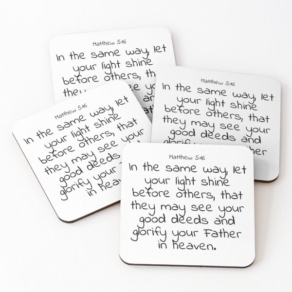 Item preview, Bible verse: Matthew 5:16 designed and sold by john-3-16.