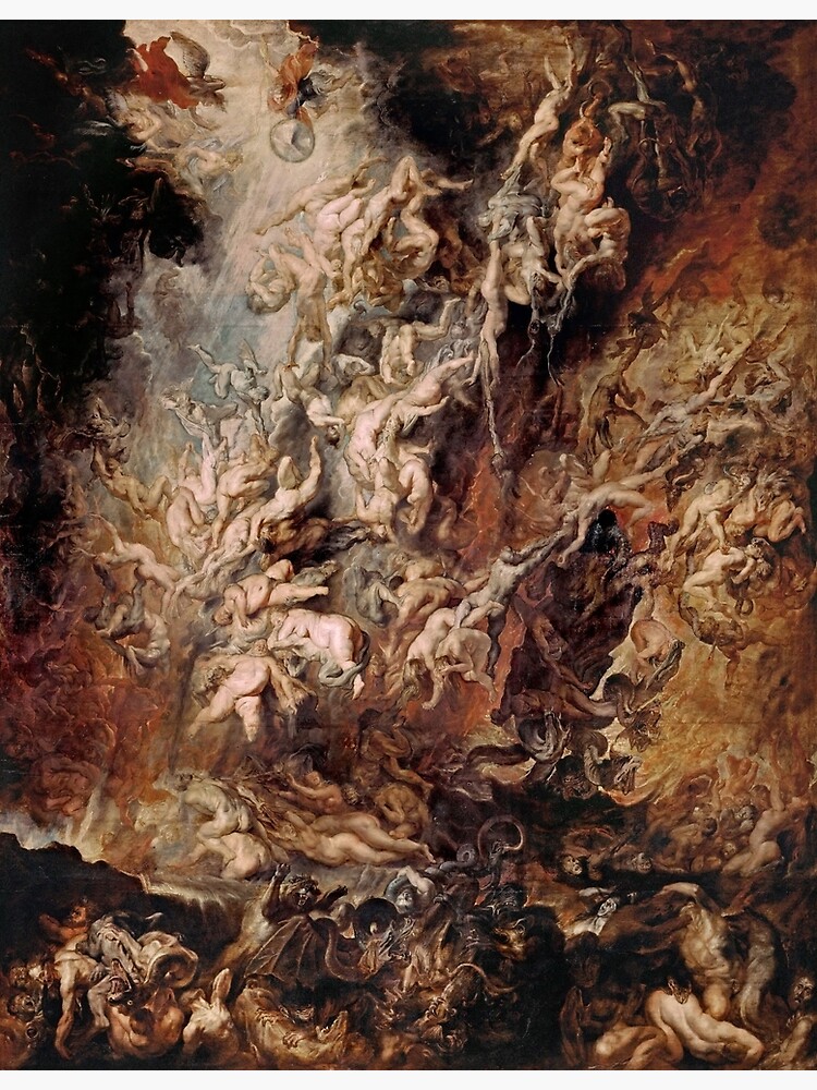 "Peter Paul Rubens - The Fall of The Damned" Photographic Print by