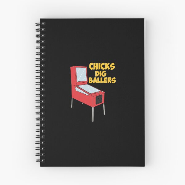 Item preview, Chicks Dig Ballers Pinball Machine  designed and sold by ahgurske.