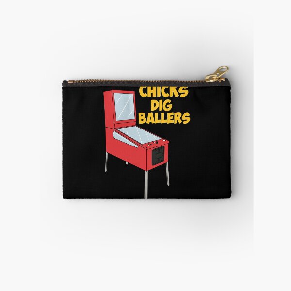 Item preview, Chicks Dig Ballers Pinball Machine  designed and sold by ahgurske.
