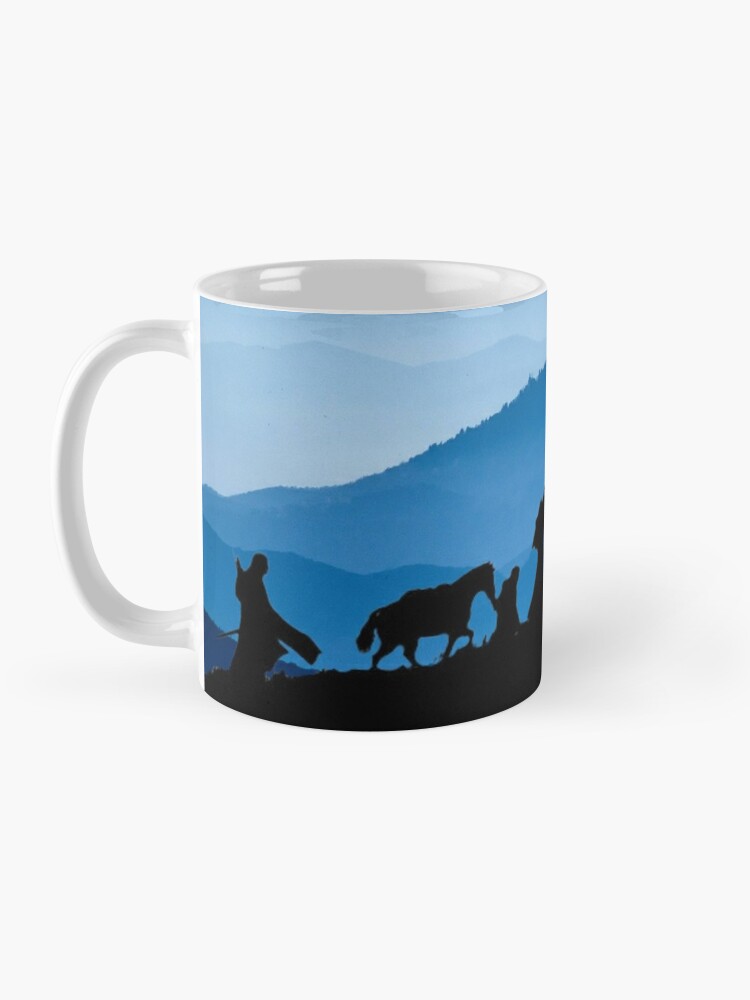 Thumbnail 3 of 6, Coffee Mug, The Fellowship designed and sold by LOTRDesigns.