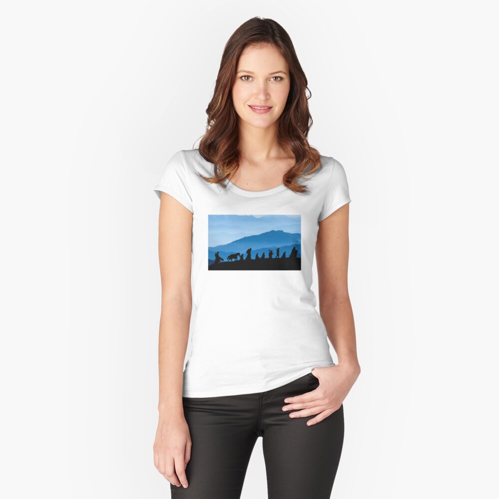 Item preview, Fitted Scoop T-Shirt designed and sold by LOTRDesigns.