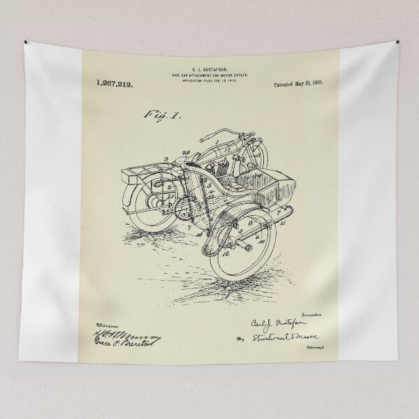 Item preview, Side Car-1918 designed and sold by paulrommer.