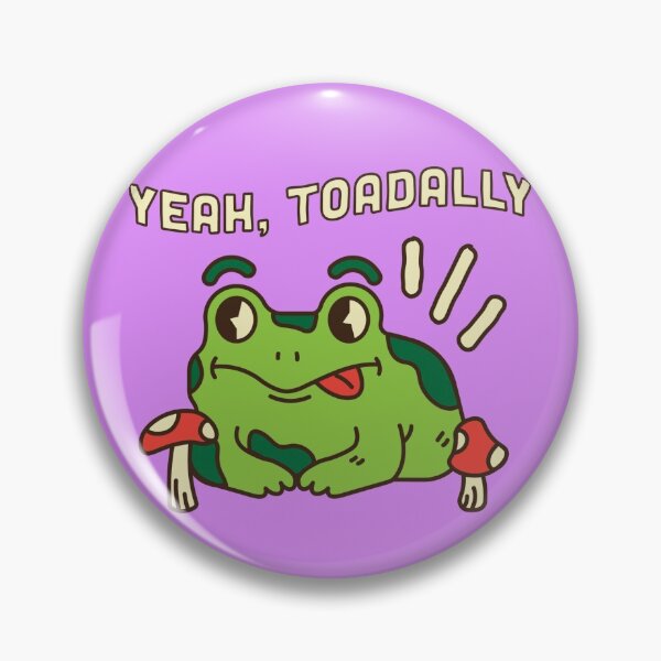 Item preview, Toad design with pun designed and sold by Lemon015.