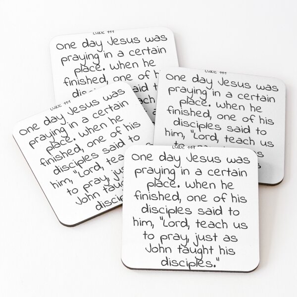 Item preview, Bible verse: Luke 11:1 designed and sold by john-3-16.