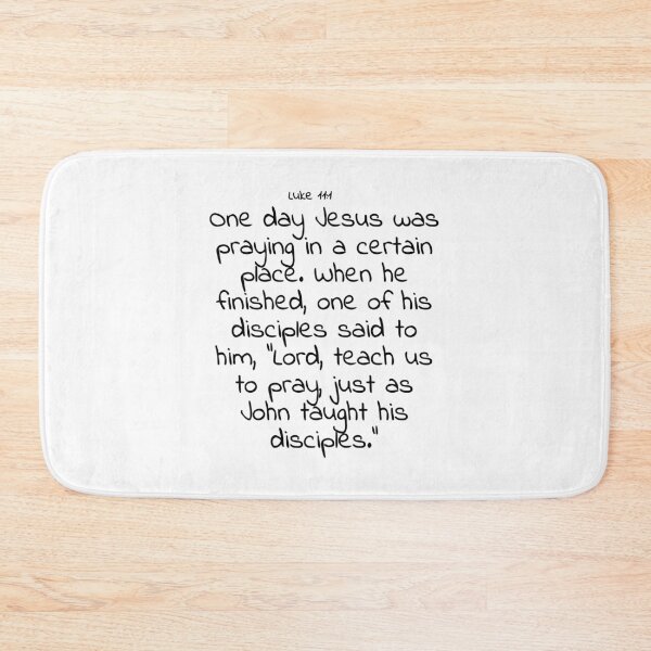 Item preview, Bible verse: Luke 11:1 designed and sold by john-3-16.