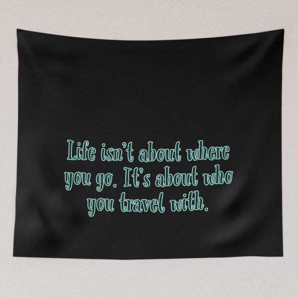 Item preview, "Who Will You Travel With? designed and sold by MrsPeterson2021.