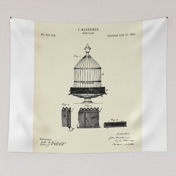 Item preview, Bird Cage-1882 designed and sold by paulrommer.