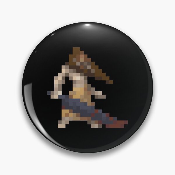Item preview, Pyramid Head low-res pixelart  designed and sold by marlineseu.