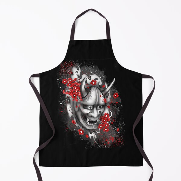 Item preview, Hannya Mask and sakuras designed and sold by marlineseu.